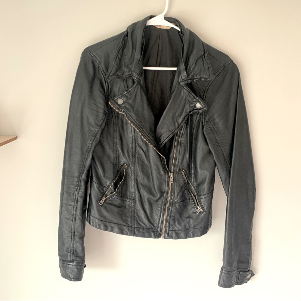 Hollister Leather Jacket